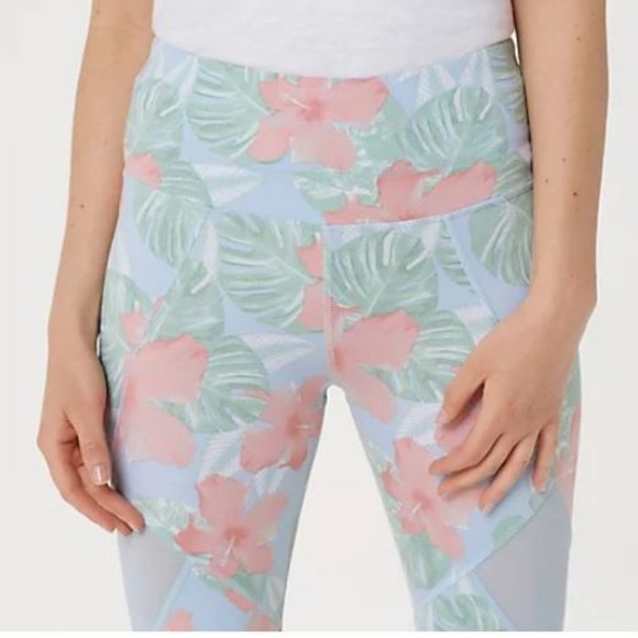 Tracy Anderson for G.I.L.I. Printed Crop Leggings - Picture 3 of 4